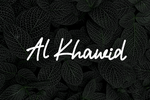 Al Khawid: A Modern Typeface for Editorial Design