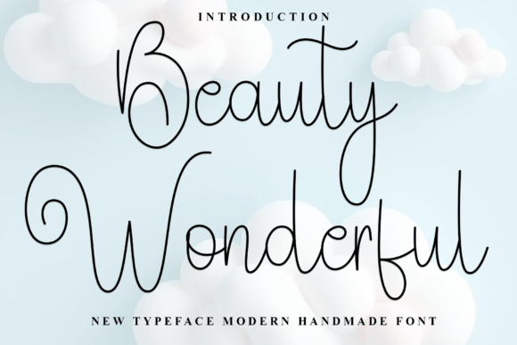 Beauty Wonderful: A Script Font for Modern Web Design