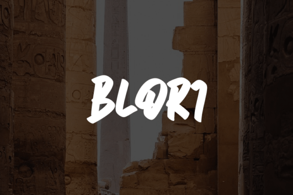 Blori: A Modern Typeface for Editorial Design