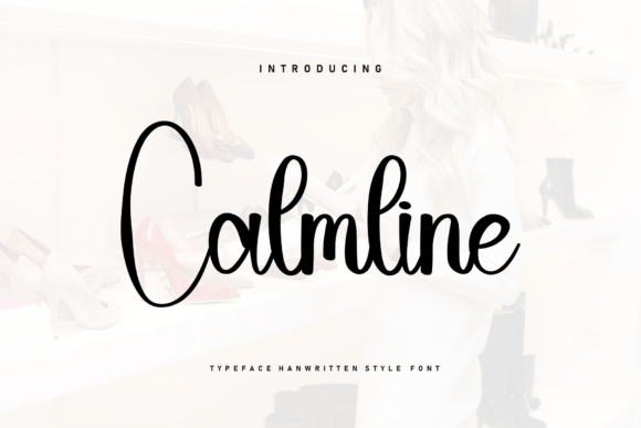 Calmline: A Handwritten Font for Calm Editorial Design