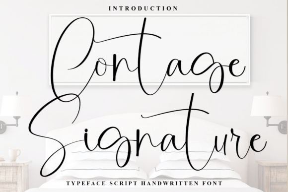 Contage Signature: A Warm Script Font for Web Design