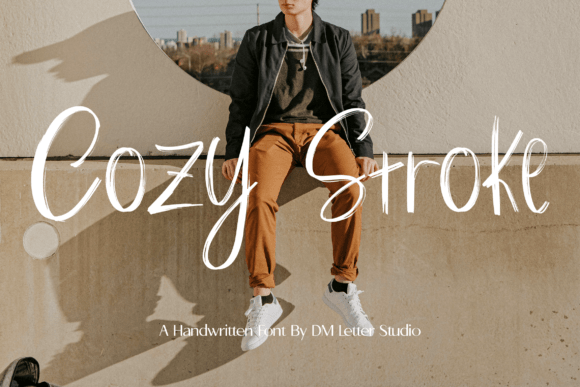 Cozy Stroke: The Perfect Handwritten Font for Crafts