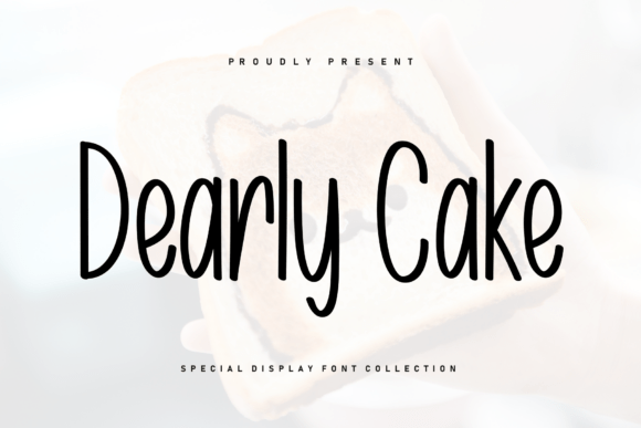 Dearly Cake: A Handwritten Font for Campaigns
