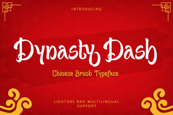 Dynasty Dash: A Bold Display Font for Modern Web Design
