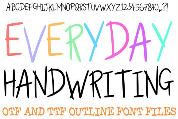 Everyday Handwriting: A Marketer's Review of This Versatile Typeface