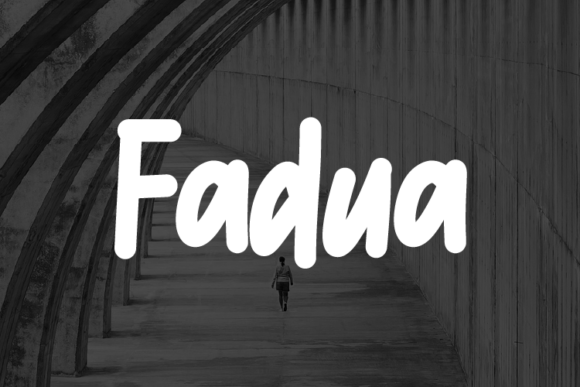 Fadua: A Modern Script Font for Web Design