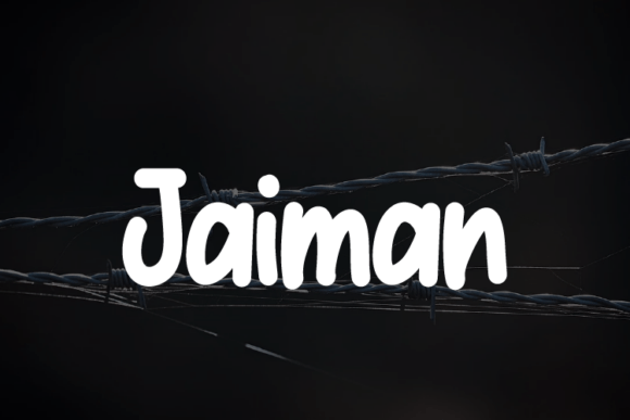 Jaiman: A Modern Script Font for Handmade Creators