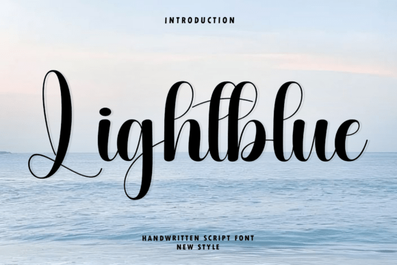 Lightblue: The Elegant Script Font for Modern Brands