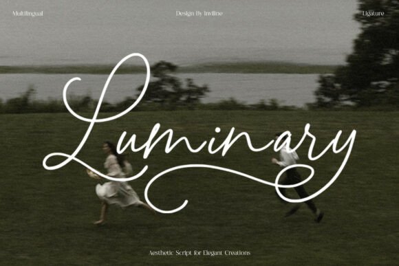 Luminary: A Handwritten Script Font for Editorial Elegance