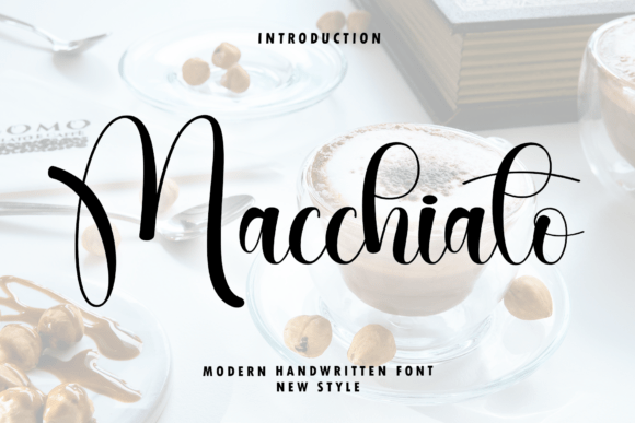 Macchiato: A Fluid Script Font for Modern Editorial Design
