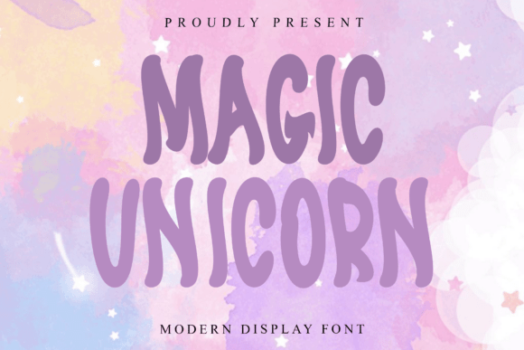 Magic Unicorn: A Modern Script Font for Campaigns