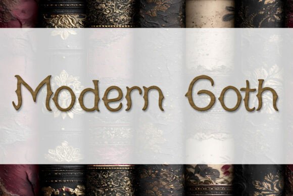 Modern Goth: A Bold Display Font for Campaigns