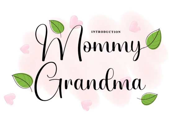 Mommy Grandma: A Timeless Handwritten Font for Web Design