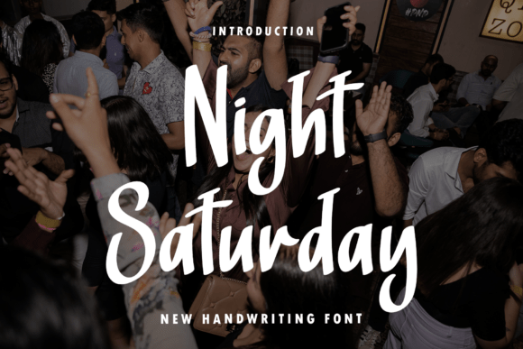 Night Saturday: A Sophisticated Script Font for Brands