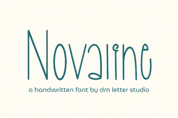 Novaline: A Modern Monoline Display Font for Web Design