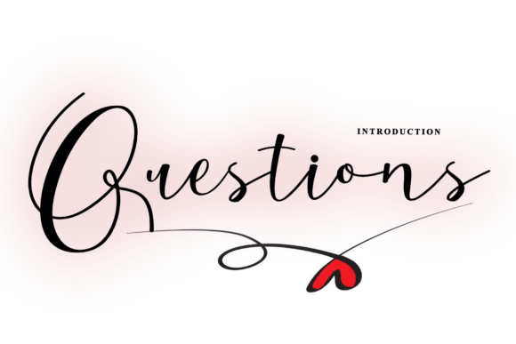 Questions: A Handwritten Font for Campaigns