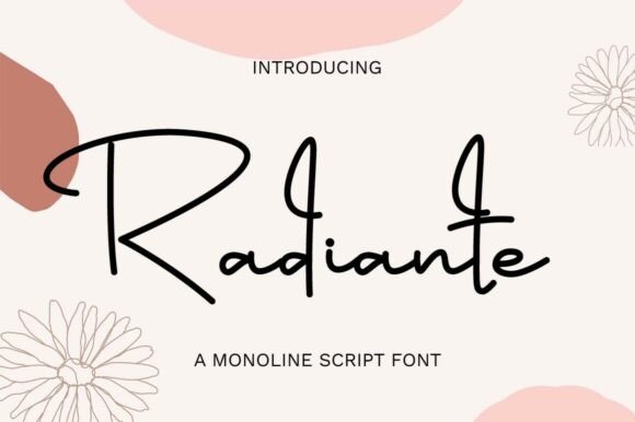 Radiante: A Timeless Handwritten Font for Campaigns