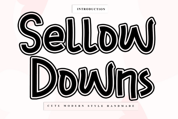 Sellow Downs: A Rhythmic Script Typeface for Web