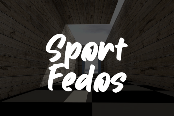 Sport Fedos: A Modern Typeface for Web Design