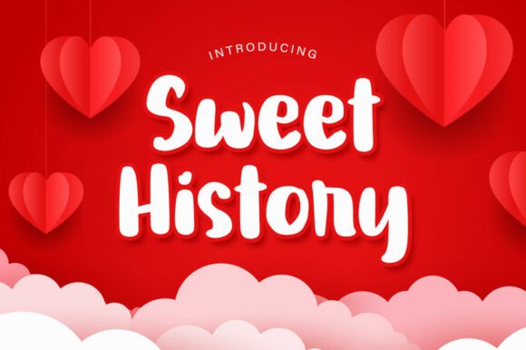 Sweet History: A Bold Handwritten Font for Modern Editorial Design