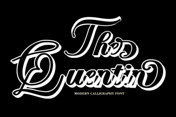 The Quentin: A Luxurious Script Font for Marketers