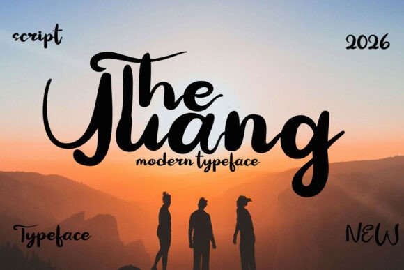 The Yuang: A Soft Script Font for Crafters