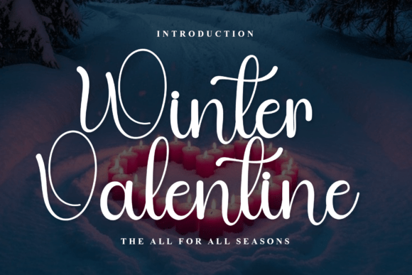 Winter Valentine: A Festive Script Font Review